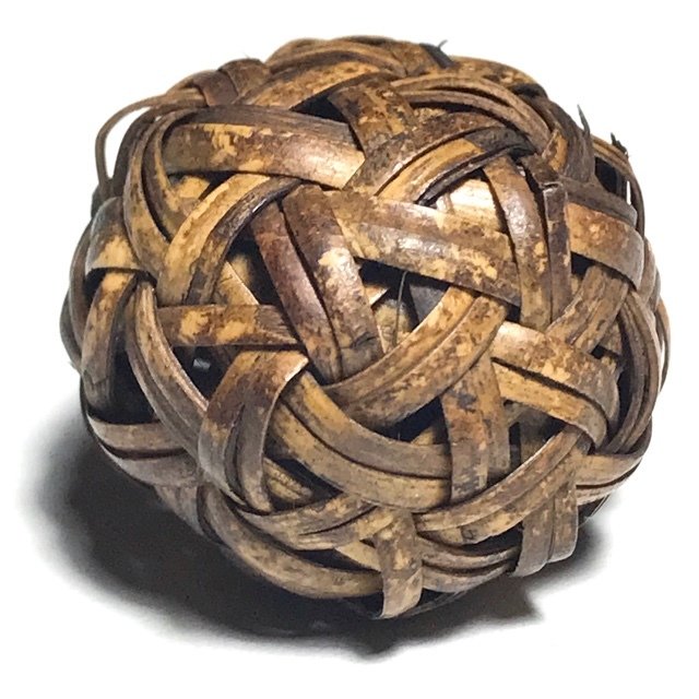 Look Dtakror Ud Takrut Kring Sacred Wicker-Ball Yantra Spell Circa 2480 BE - Luang Por Sud - Wat Ka Long