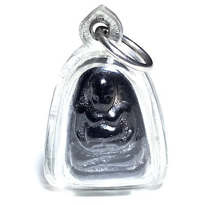 Pra Sangkajjai Nuea Rae Prohm Changae Alchemical Amulet Luang Por Un - Wat Tan Gong​​