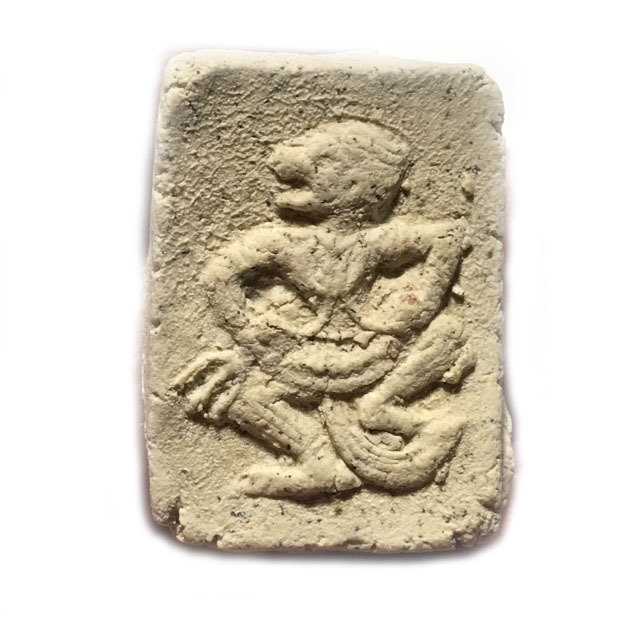 Hanuman Song Rit Vanora God with Trisul Early Era Amulet of Luang Por Guay Wat Kositaram