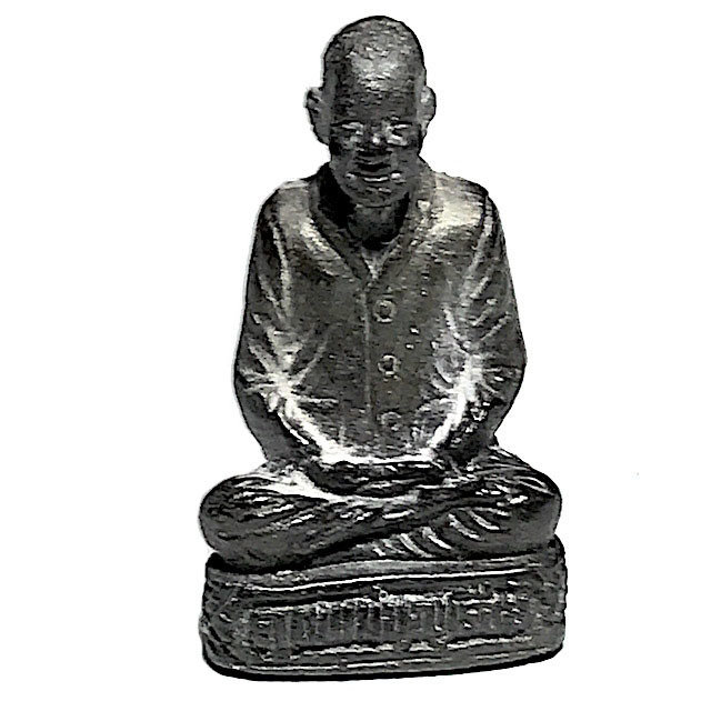 Roop Lor Mae Chee Bun Ruean 2521 BE Dtok Code Niyom Alchemical Metals Blessed by Luang Phu To at Wat Awut
