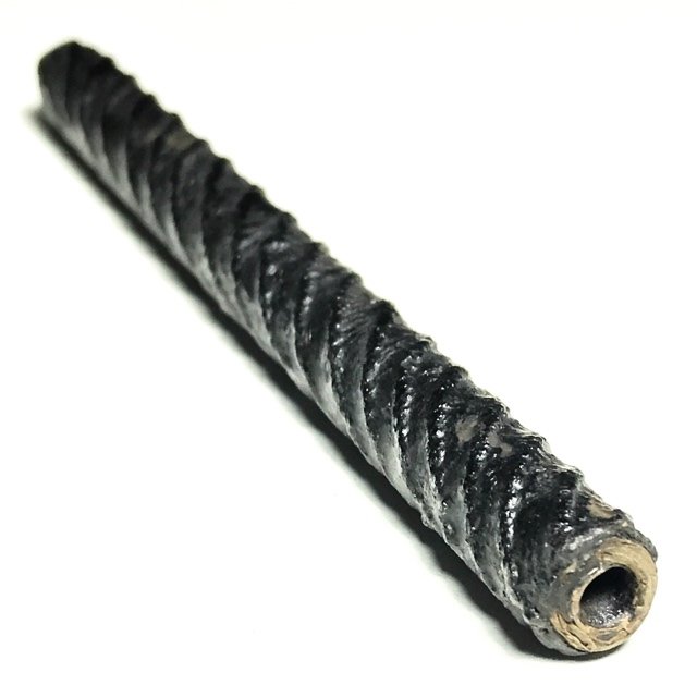 Takrut Tone Nuea Tong Daeng Thak Chueak Long Rak Early Era 5 Inches Luang Por An Wat Prayat
