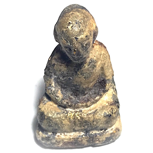 Roop Lor Nuea Pong Prai Kumarn Fang Takrut 2510 BE Luang Phu Tim Wat Laharn Rai With Certificate of Authenticity