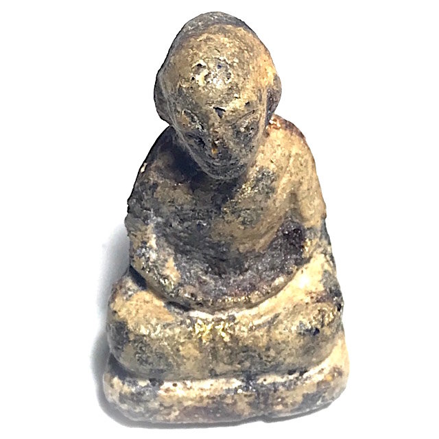 Roop Lor Nuea Pong Prai Kumarn Fang Takrut 2510 BE Luang Phu Tim Wat Laharn Rai With Certificate of Authenticity