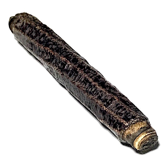 Takrut Hnang Suea Mad Chueak Long Rak Chart Tiger Takrut Luang Por Glan Wat Prayat
