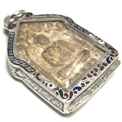 Khun Phaen Prai Kumarn Pim Song Pol Yai Takrut Koo No.1000 with Authenticity Certificate Silver Casing Luang Phu Tim