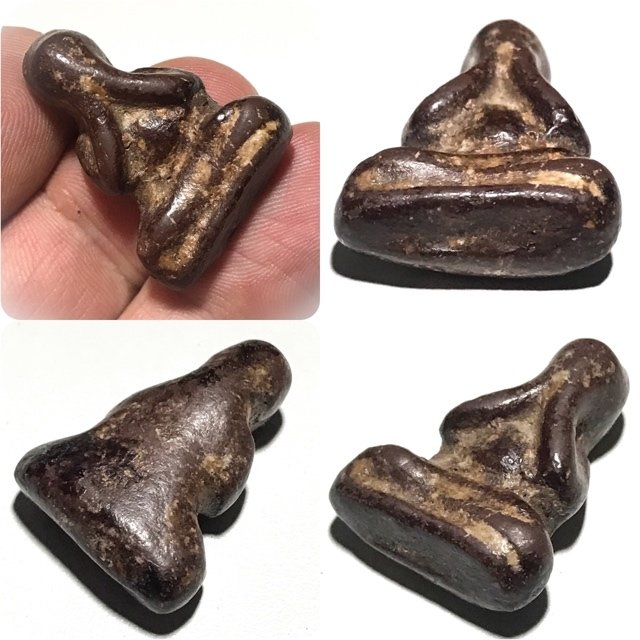Ancient Pra Pid Ta Amulet Pim Chalud Yai Nuea Pong Jum Rak Chart LP Glin Wat Sapan Sung