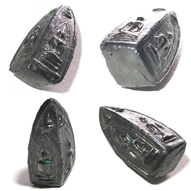 Pra Put See Gler Nuea Maekapat 4 Sided Buddha Amulet 2470 BE Luang Por Ee Wat Sattaheep