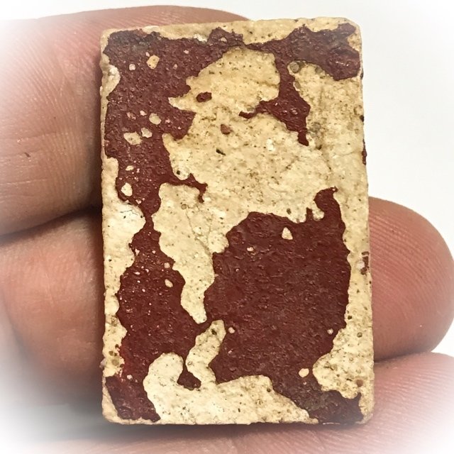Pra Somdej Wat Rakang Long Rak Pid Tong Kru Wat Kanlayanamit Gold Leaf Red Lacquer & Certificate Free Express Shipping