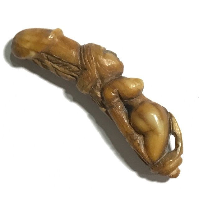Palad Khik Mae Nang Kruan Nuea Ga Gae Prai Deva Embracing Lingam Luang Por Kong Wat Wang Sapparot