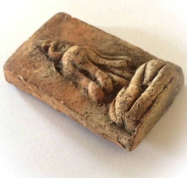 Pra Pid Dta Maha Ud Pong Prai Samutra Ancient Hiding Place Protection Amulet 2499 BE - Por Tan Jerm - Wat Hoi Rak