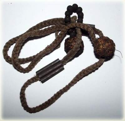 Prakot Aew &amp; Prakam Hwaay Look Takror Waist Cord with Hand Rosary - Luang Por Sud Wat Ka Long 2445 - 2526