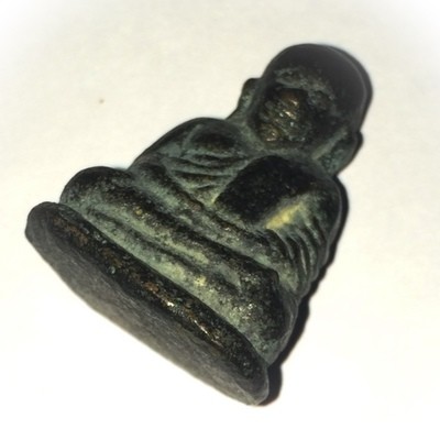 Roop Lor Luang Por Ngern Wat Bang Klan 2531 BE (Pim Khee Ta) - 'Nuea Pra Bucha Gru Gao' - Made from Smelted Ancient Buddhas found at the temple of Wat Luang Roop Lor Luang Por Ngern Wat Bang Klan 2531 BE (Pim Khee Ta) - 'Nuea Pra Bucha Gru Gao' - Made from Smelted Ancient Buddhas found at the temple of Wat Luang
