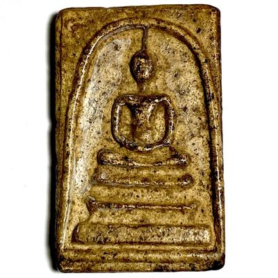 Pra Somdej Pim Gaes Talu Sum Niyom Ongk Kroo Block Chang Luang Wijarn & Authenticity Certificate Somdej Dto Wat Rakang