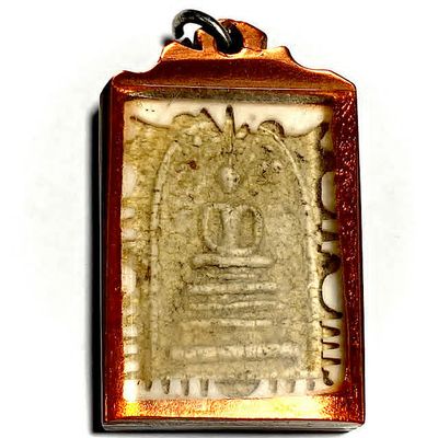 Phra Somdej Prok Po Wat Rakang Rare Pim Plaek 7-Tiered Base Kaes Chaiyo Style Mid to Late King Rama IV Era (Circa 2400 – 2411 B.E.