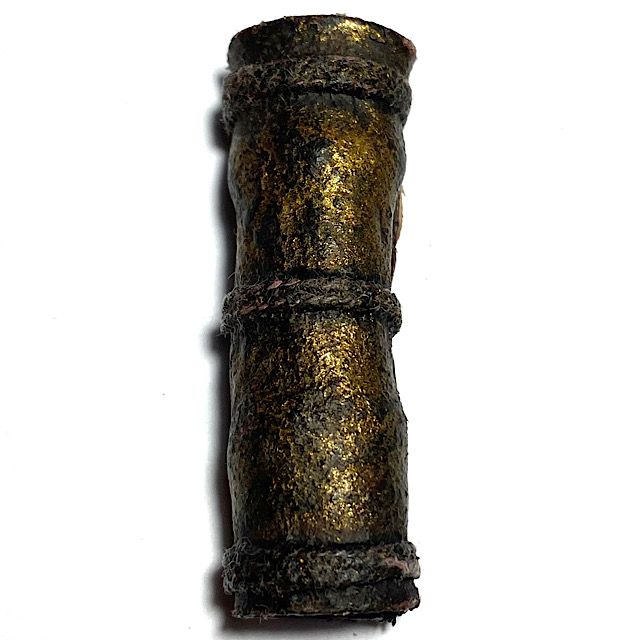 Takrut Hnang Hnaa Bpaag Suea Tiger Forehead Spell 2475 BE 1.5 Inches Luang Phu Nak Wat Arun Takrut Hnang Hnaa Bpaag Suea Tiger Forehead Spell 2475 BE 1.5 Inches Luang Phu Nak Wat Arun