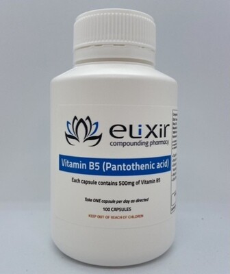 Vitamin B5 (Pantothenic Acid) 600mg Vitamin B5 (Pantothenic Acid) 600mg