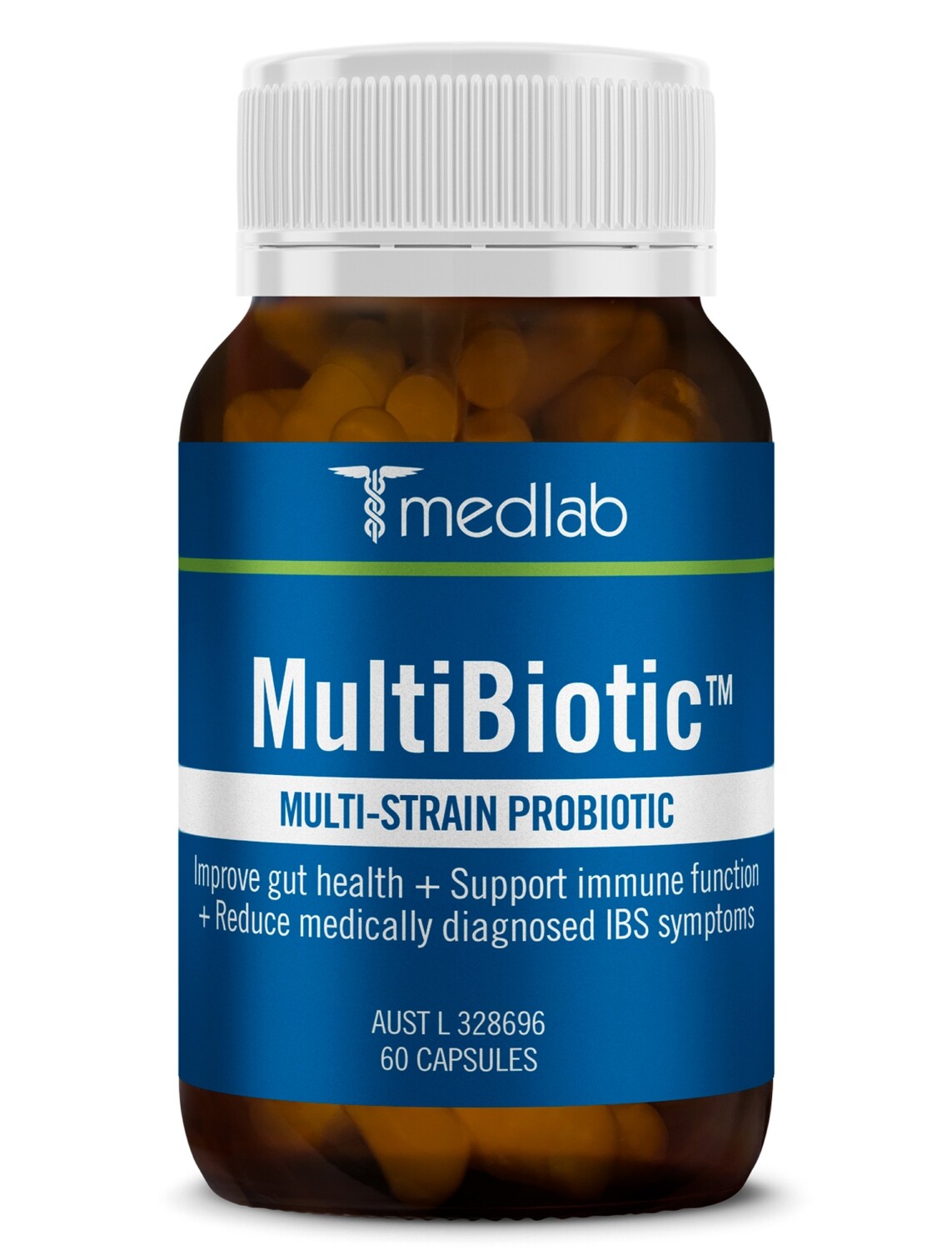 Multibiotic Multi-Strain Probiotic - 60 Capsules
