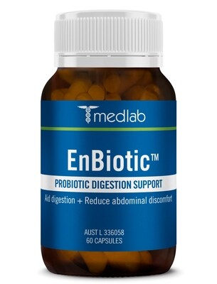 EnBiotic Probiotic Digestion Support - 60 Capsules