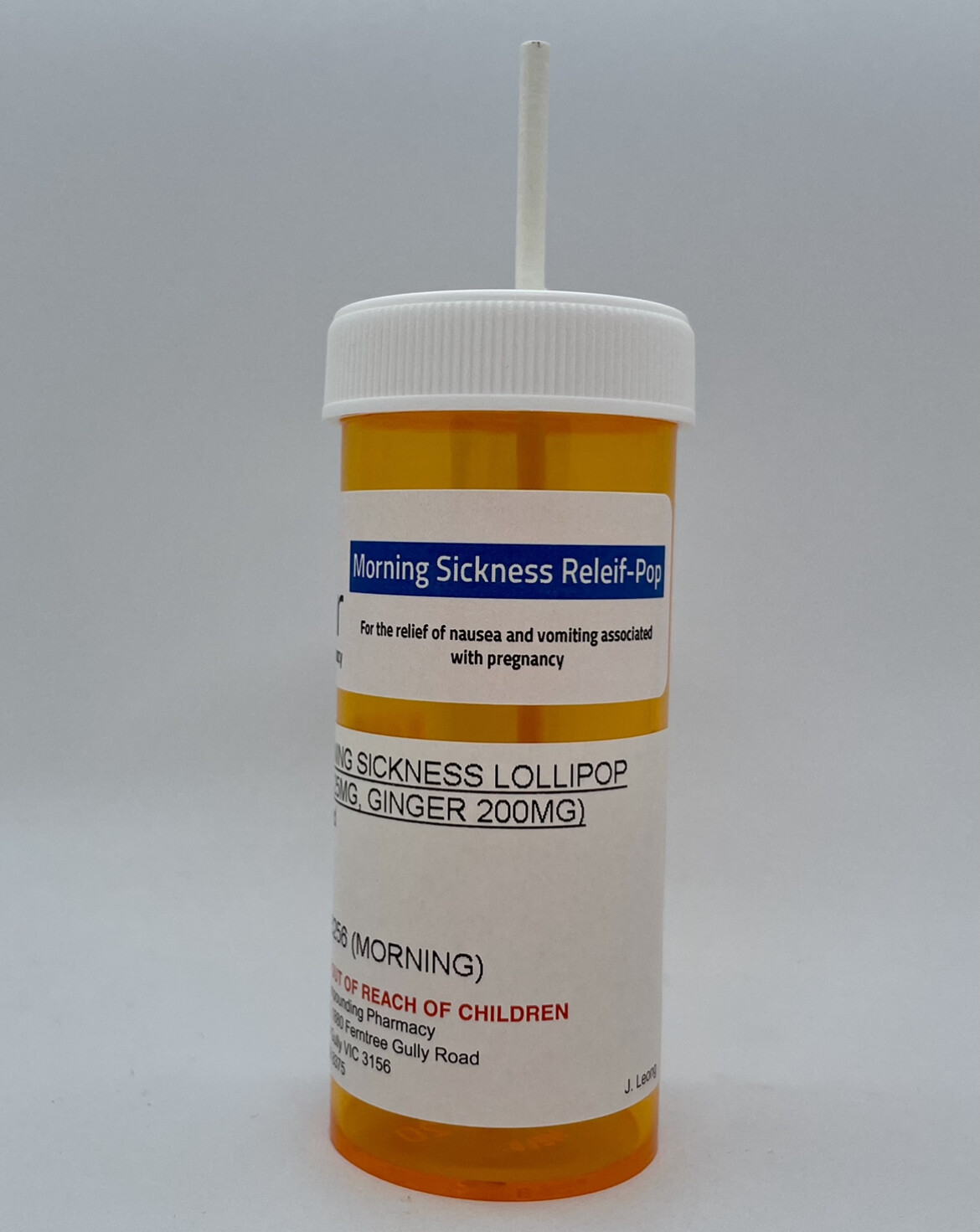 Morning Sickness Lollipop (6 Lollipops)