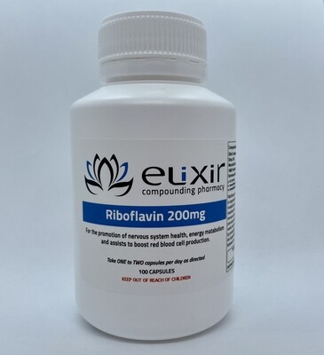 Vitamin B2 (Riboflavin) - 200mg