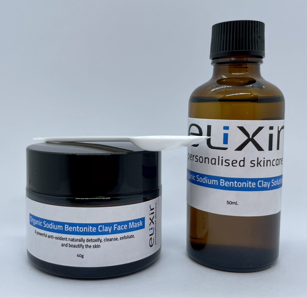 Organic Sodium Bentonite Clay Face Mask Kit