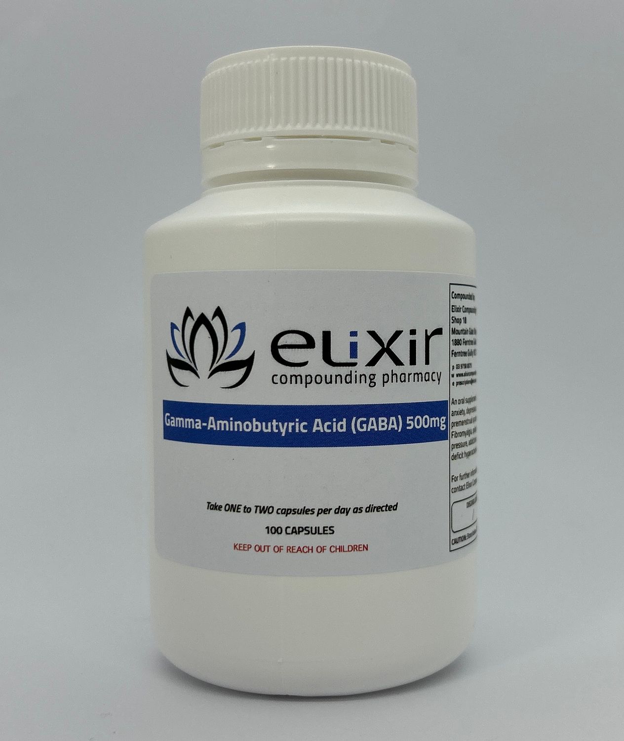 ​Gamma-Aminobutyric Acid (GABA) 500mg