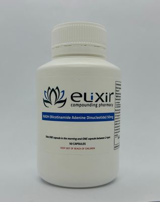 NADH (Nicotinamide Adenine Dinucleotide) 50mg - 50 Capsules