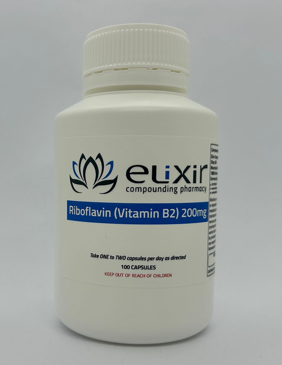 Vitamin B2 (Riboflavin) - 200mg