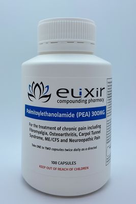 Palmitoylethanolamide (PEA) 300mg - 100 Capsules