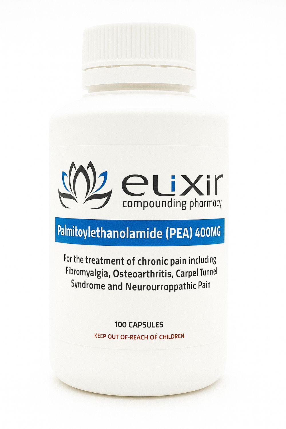 Palmitoylethanolamide (PEA) 400mg - 300 Capsules
