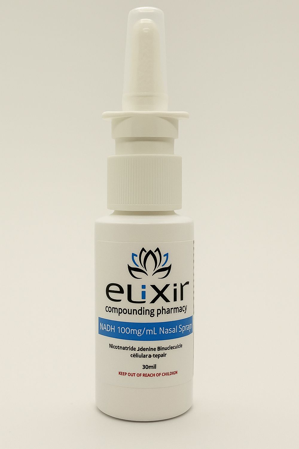 NADH (Nicotinamide Adenine Dinucleotide) 100mg/mL - 20 mL Nasal Spray