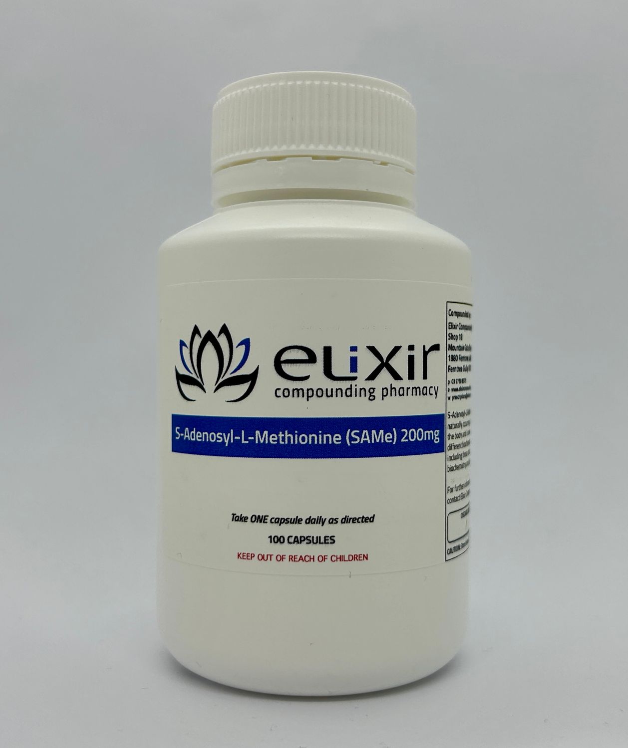 S-Adenosyl-L-Methionine (SAMe) 200mg