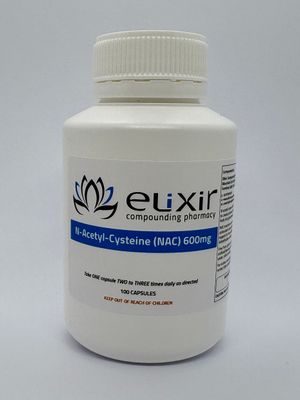 NAC (N-Acetyl Cysteine) 600mg - 100 Capsules