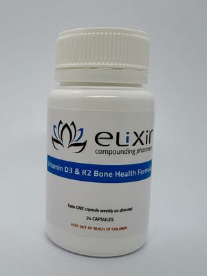 Vitamin D3 &amp; K2 - 24 Capsules