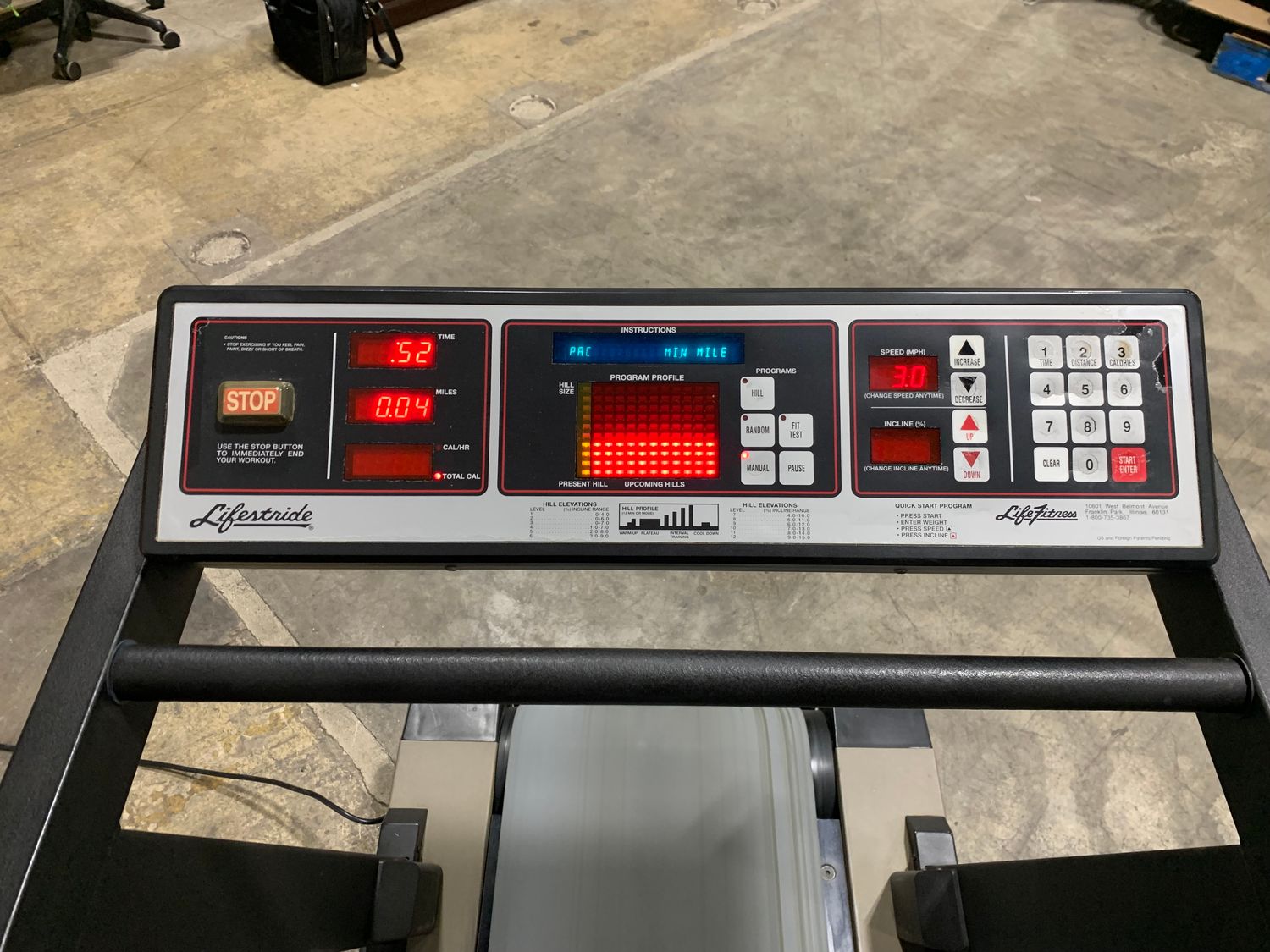 Lifestride 9100 treadmill sale