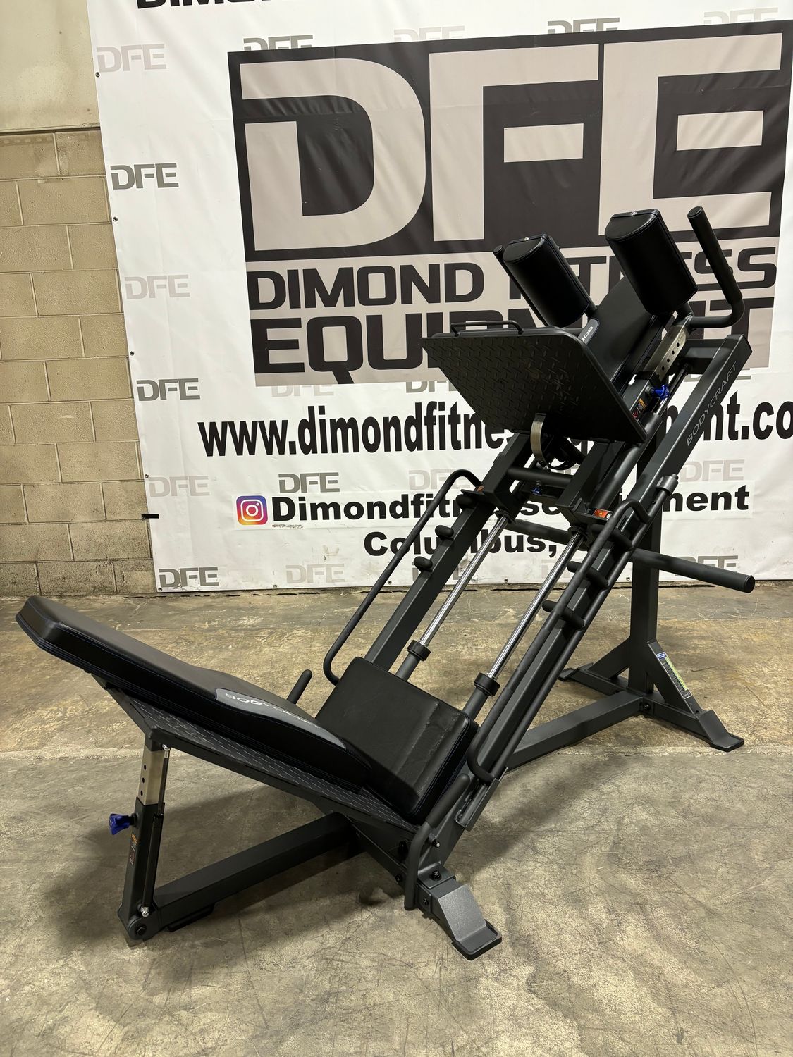 Bodycraft F760 Linear Bearing Leg Press / Hack Squat Bodycraft F760 Linear Bearing Leg Press / Hack Squat