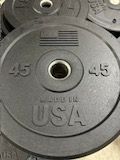 45 lb USA Made Bumper Plate Pair