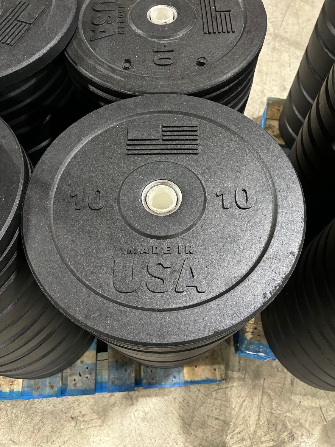 10 lb USA Made Bumper Plate Pair