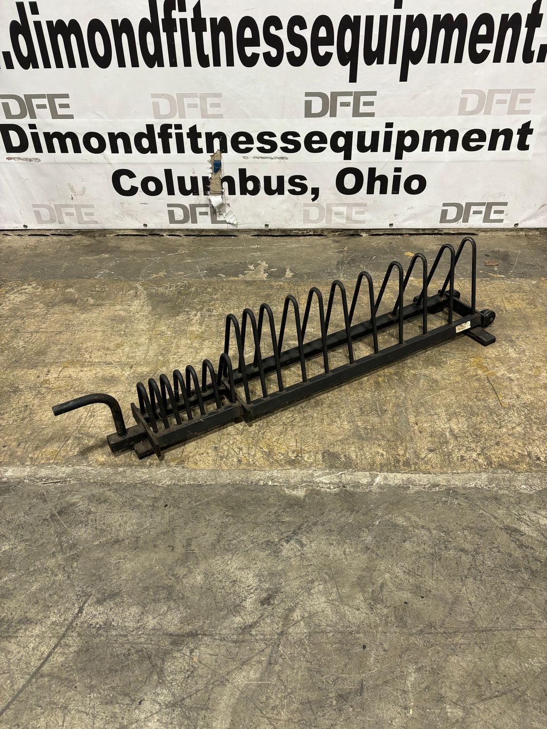 Horizontal Plate Storage Rack