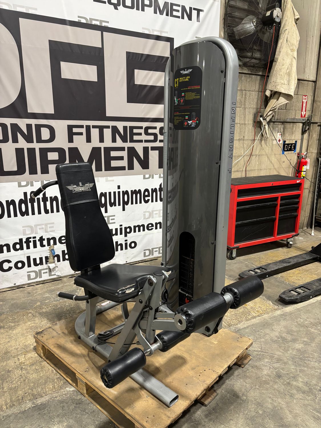 Inflight Fitness Leg Extension leg Curl Combo