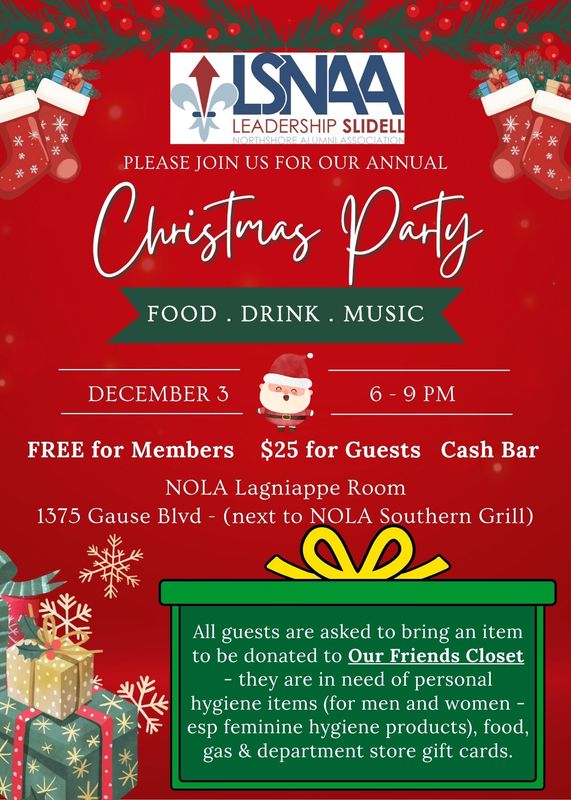 LSNAA Christmas Party 2025 - Member Ticket (LSNAA Paid Member and Class of 2026 Free)