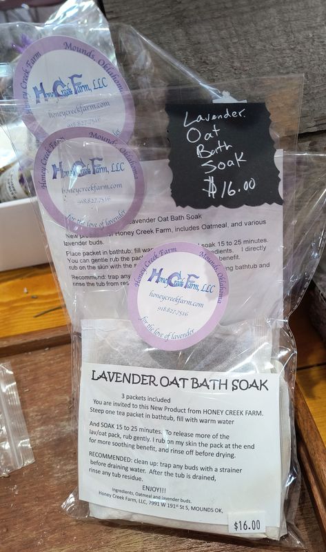Lavender Oat Bath Soak