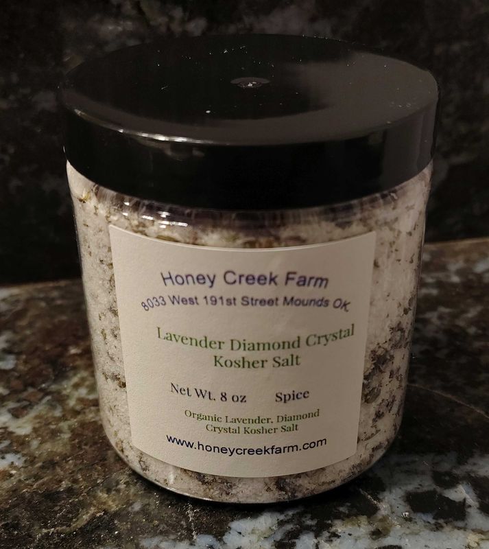 Lavender Diamond Crystal Kosher Salt