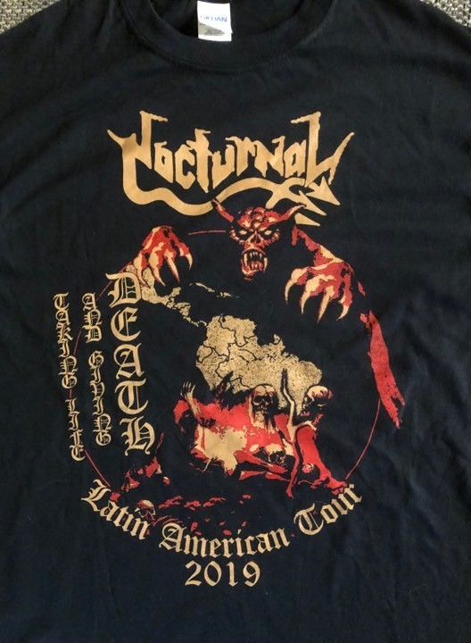 NOCTURNAL- South American Tour 2019 Tour T-Shirt