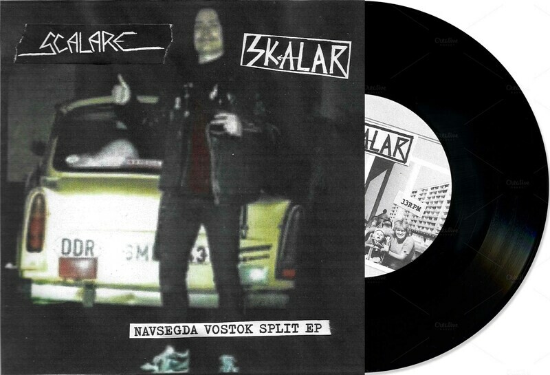 SCALARE / SKALAR - Navsegda Vostok Split 7&quot;EP (Black Vinyl) 