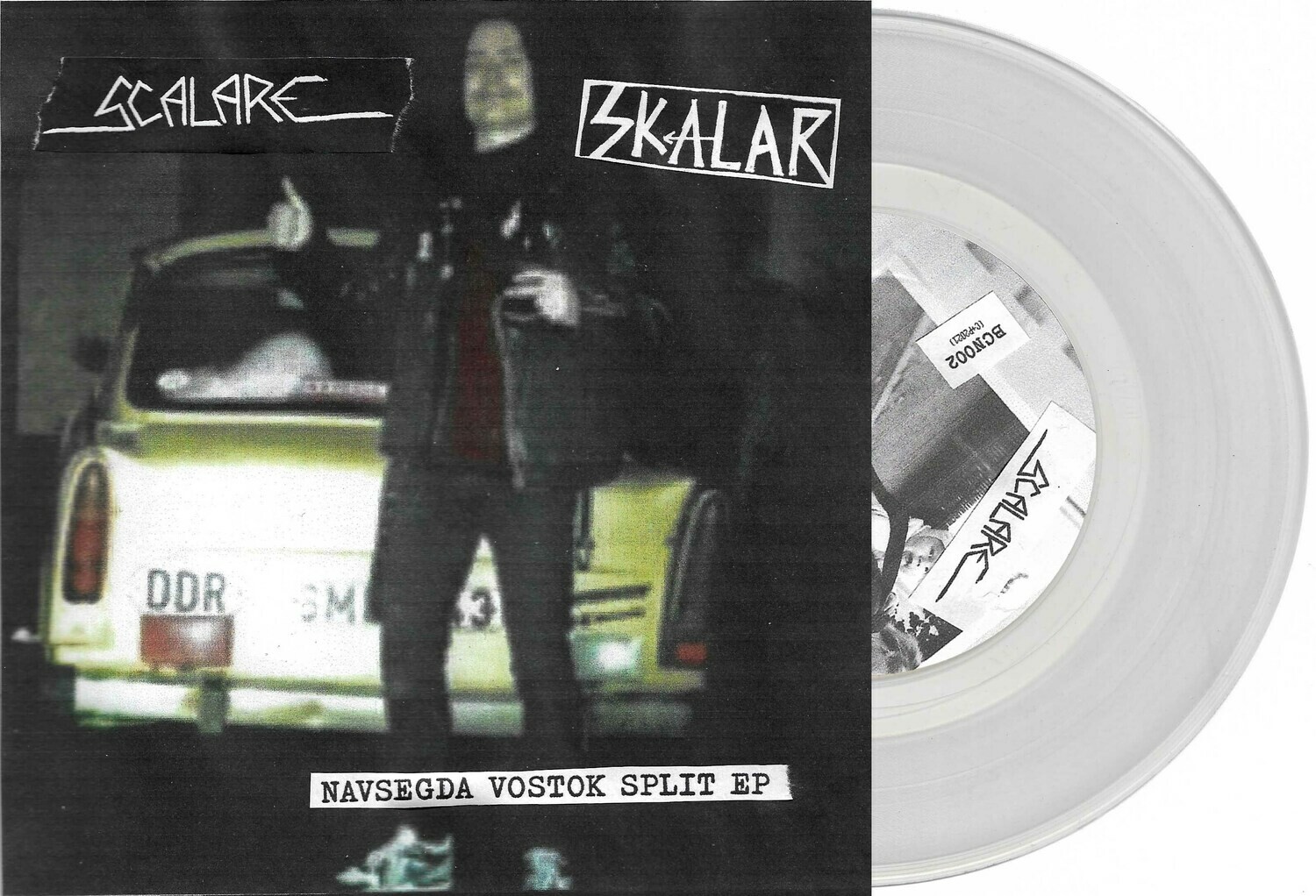 SCALARE / SKALAR - Navsegda Vostok Split 7"EP (Clear Vinyl) 