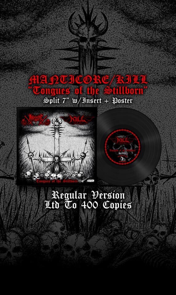 MANTICORE / KILL Split 7“EP