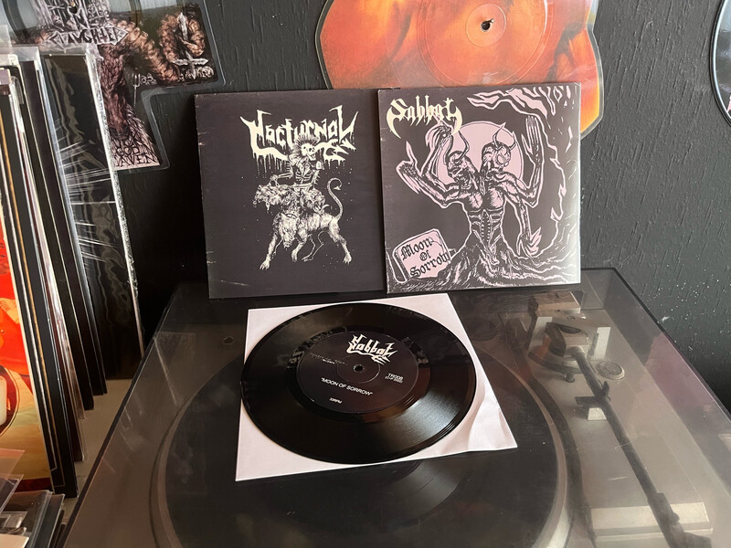 NOCTURNAL / SABBAT Split 7“EP