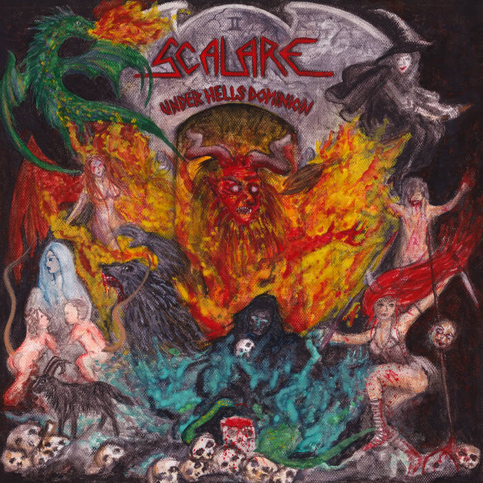 SCALARE - Under Hells Dominion Digipak CD