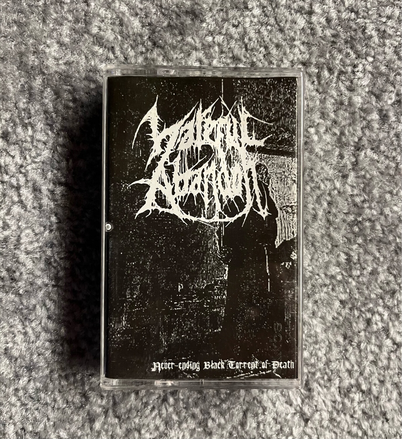 HATEFUL ABANDON - Never ending black torrent of death MC